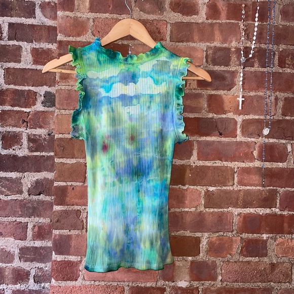 Mermaid Ruffle Tank - Picture 2 of 4